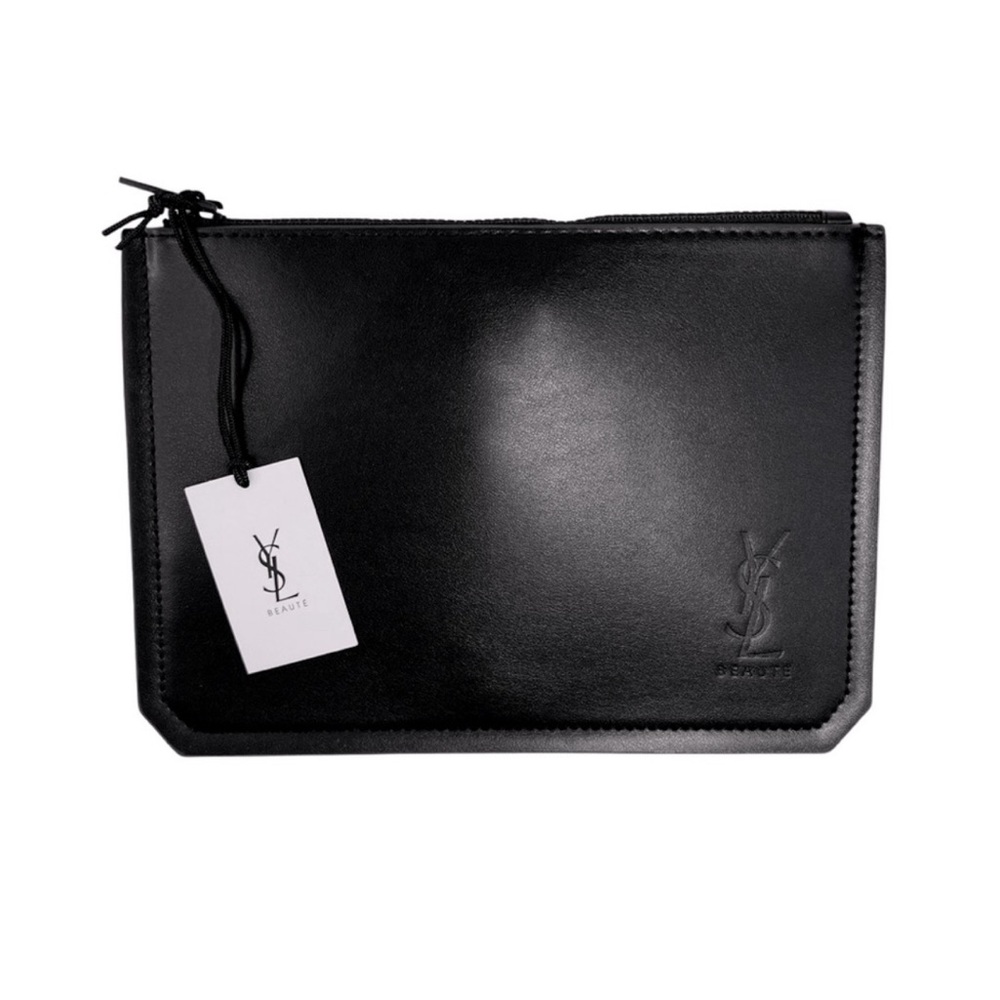 YSL Black Makeup travel bag